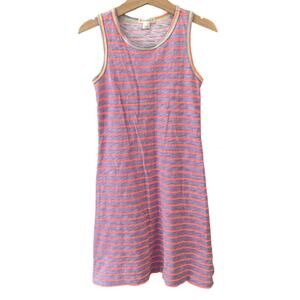 Crewcuts Striped Tank Maxi Dress - Orange Purple - 5